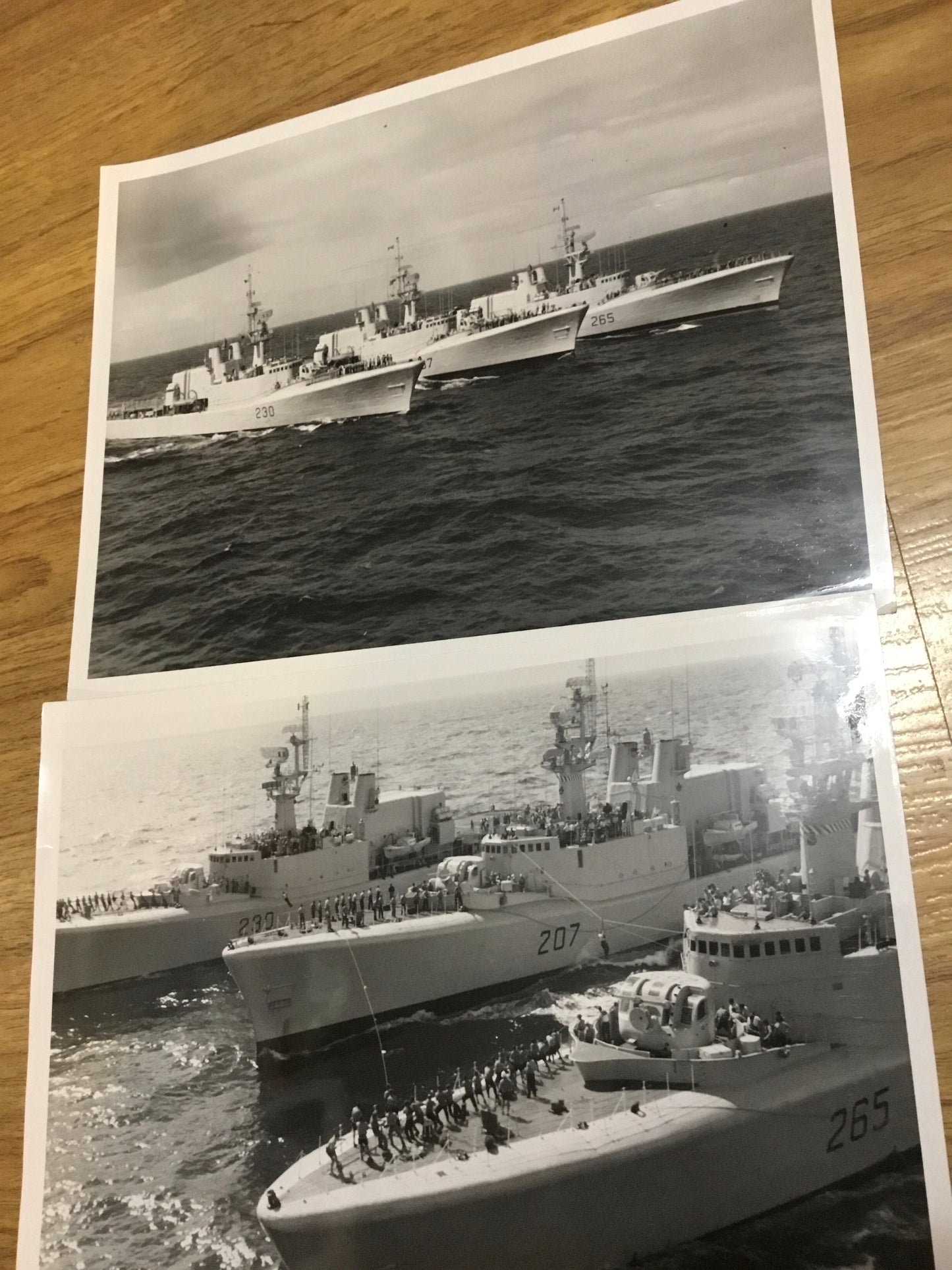 Vintage Photos Canadian Navy Destroyers