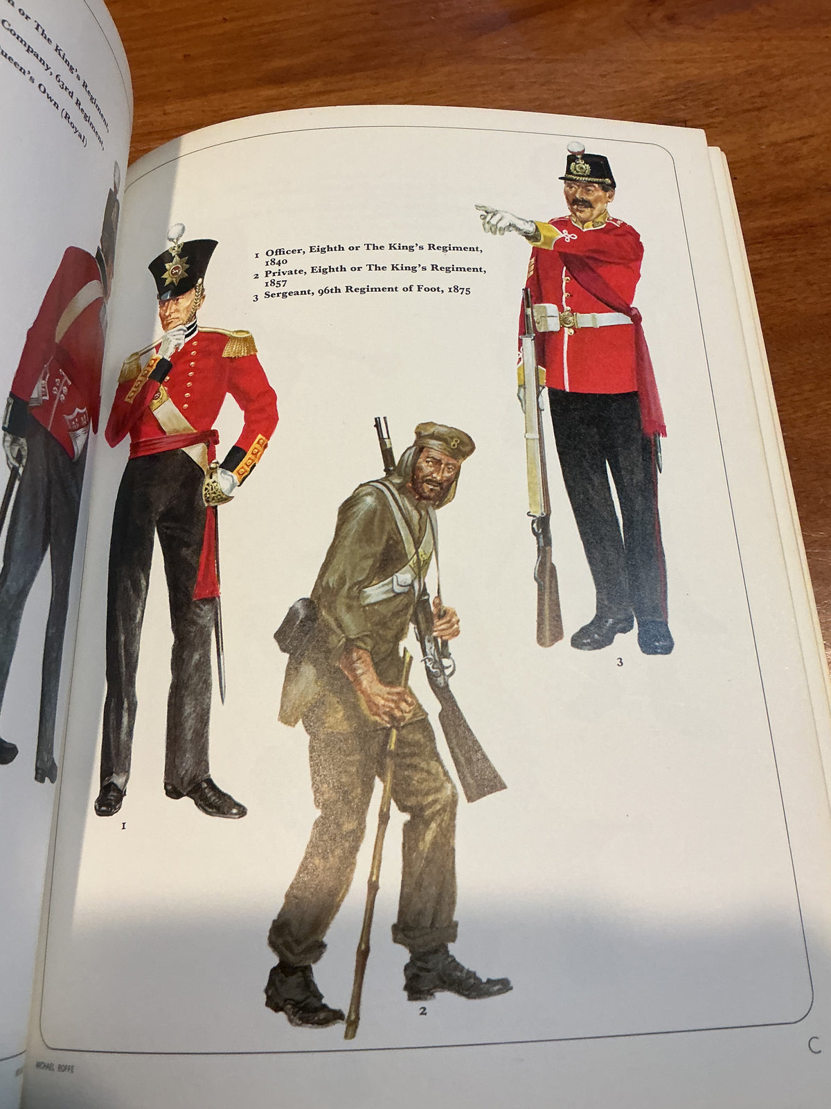 The King's Regiment ..men at Arms Series By Osprey great reference