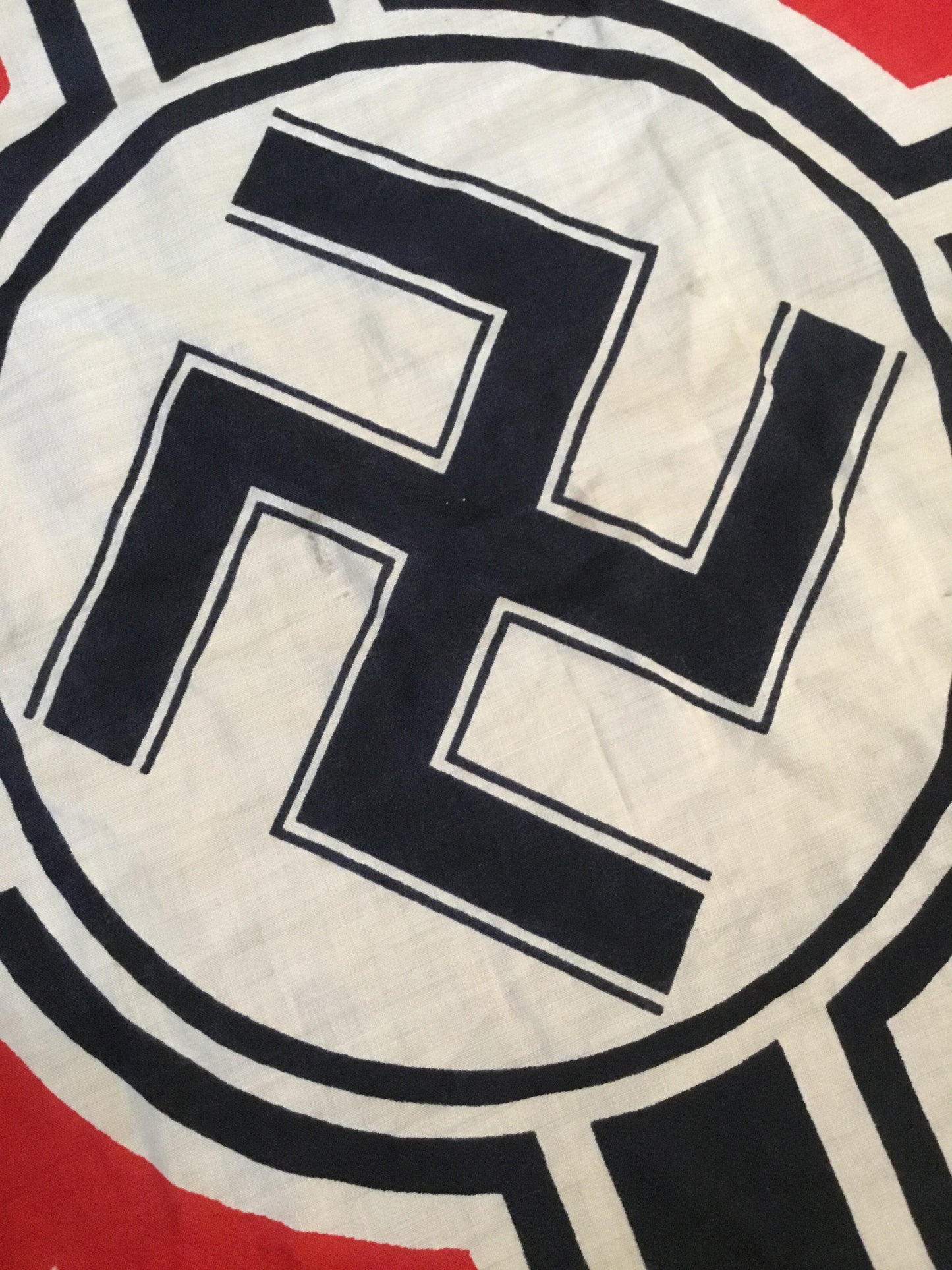 GERMAN WWII KRIEGSMARINE PATTERN FLAG/ banner , size is 64 x3