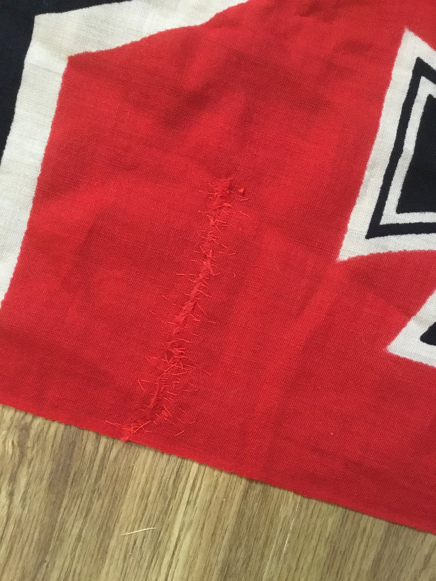 GERMAN WWII KRIEGSMARINE PATTERN FLAG/ banner , size is 64 x3