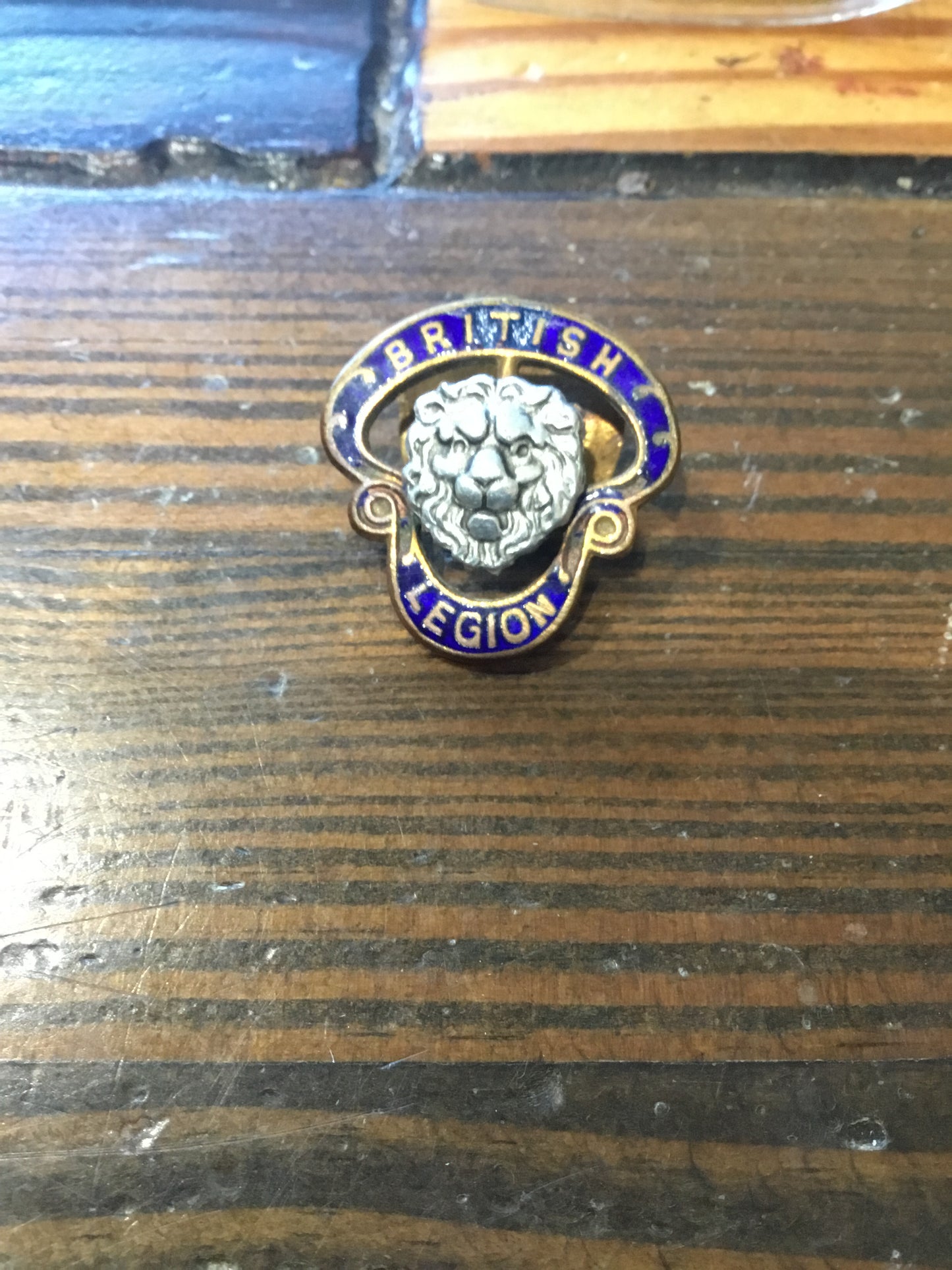 Enamel Royal British Legion Buttonhole Badge