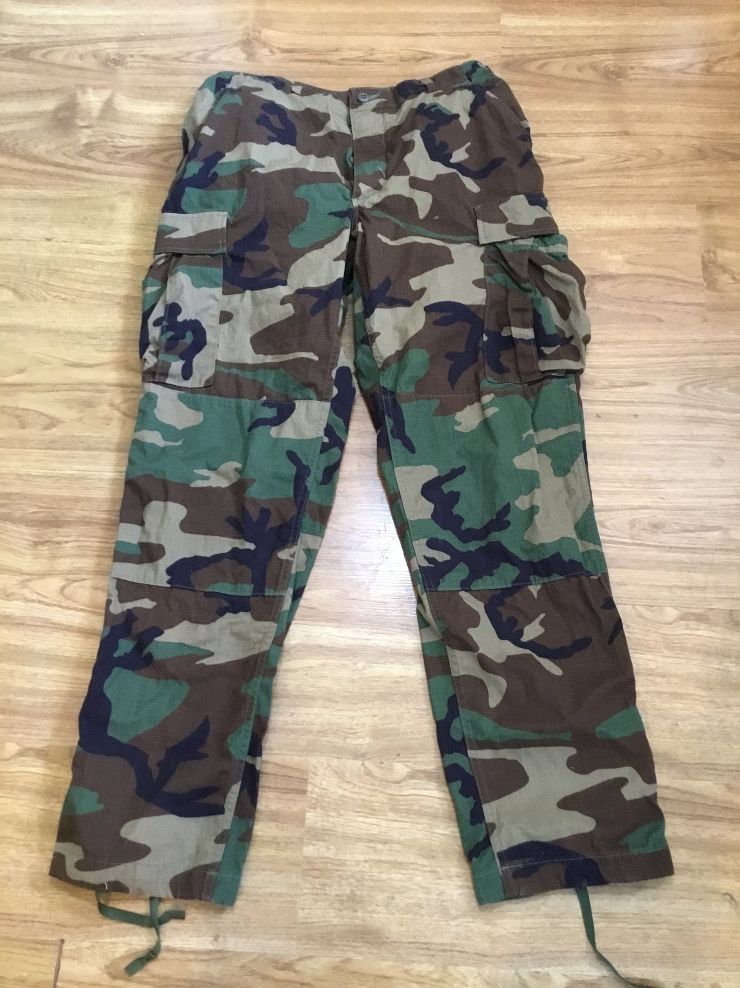 U.S. WOODLAND CAMOUFLAGE PANTS MEDIUM TALL