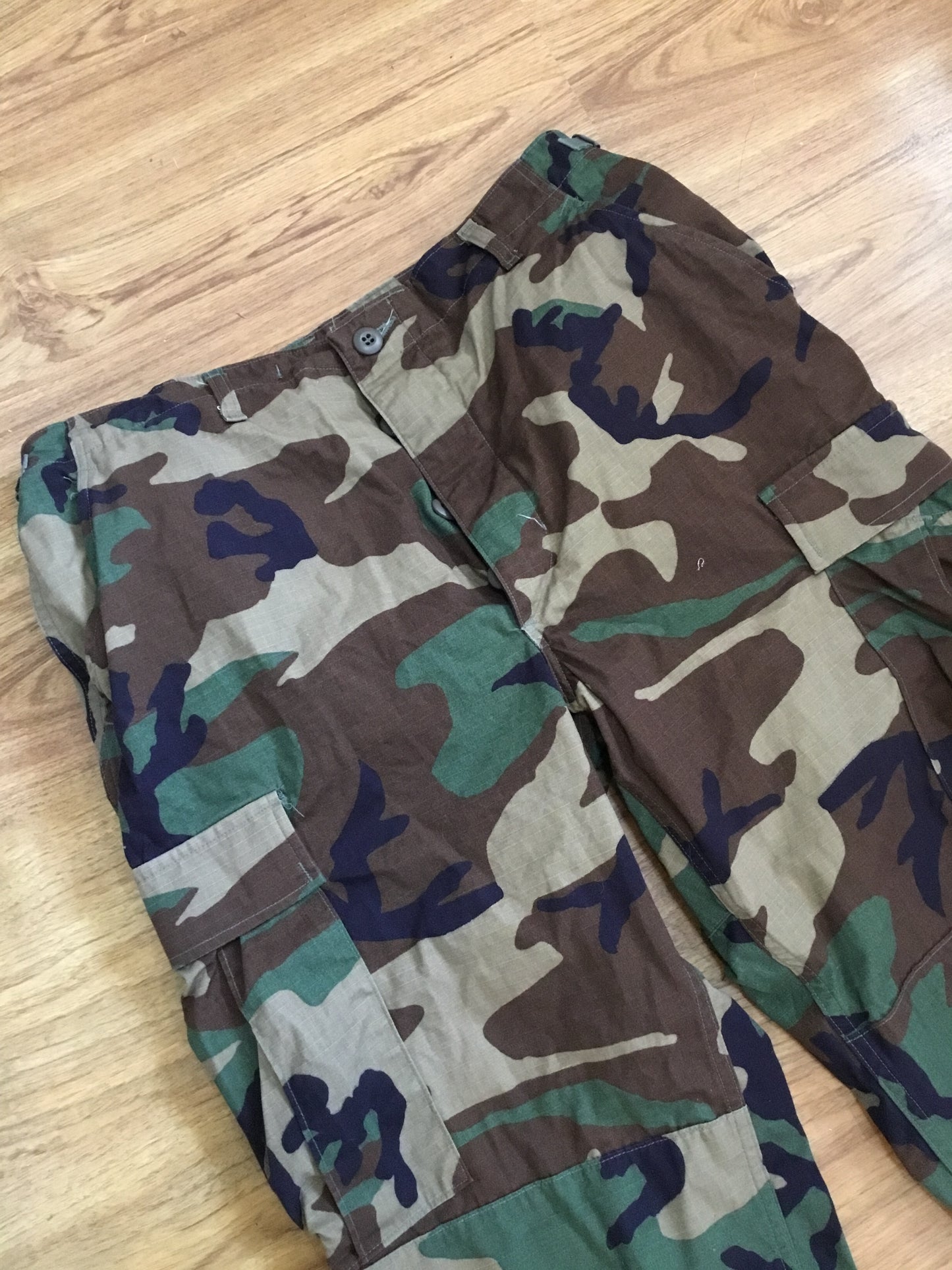 U.S. WOODLAND CAMOUFLAGE PANTS MEDIUM TALL
