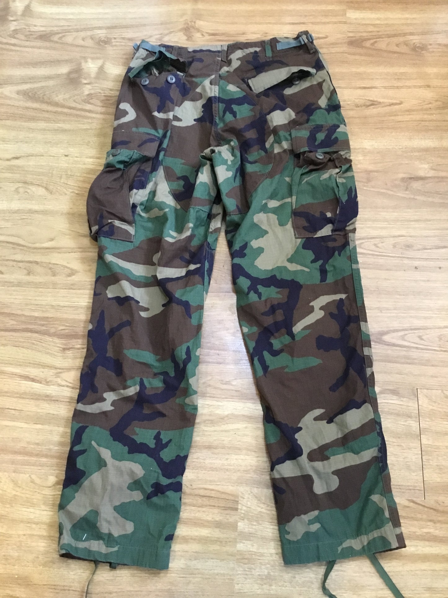 U.S. WOODLAND CAMOUFLAGE PANTS MEDIUM TALL