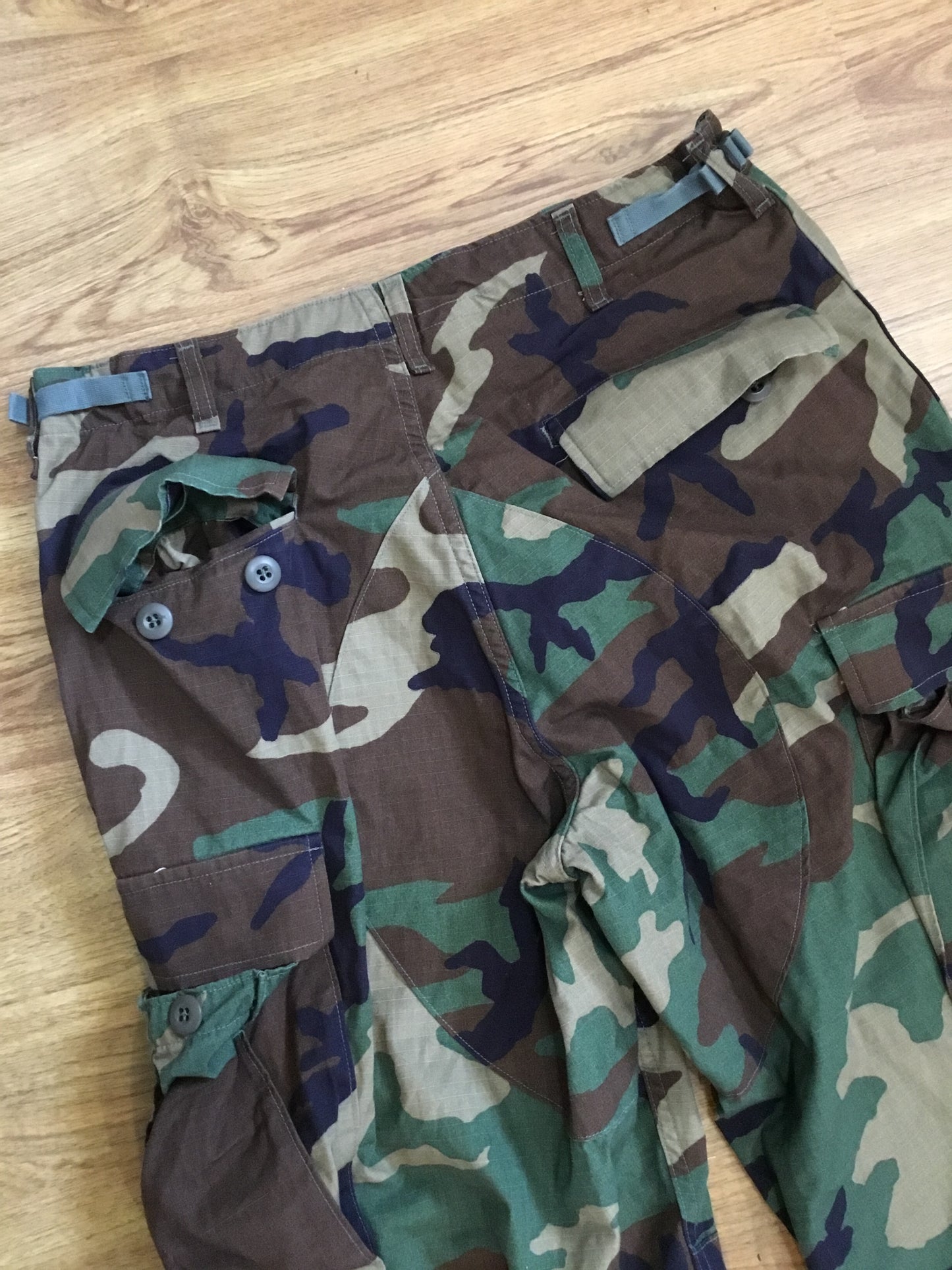 U.S. WOODLAND CAMOUFLAGE PANTS MEDIUM TALL