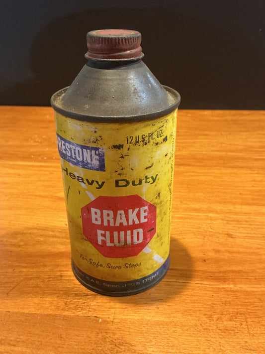 Vintage Prestone Heavy Duty Brake Fluid 12 FL. OZ.