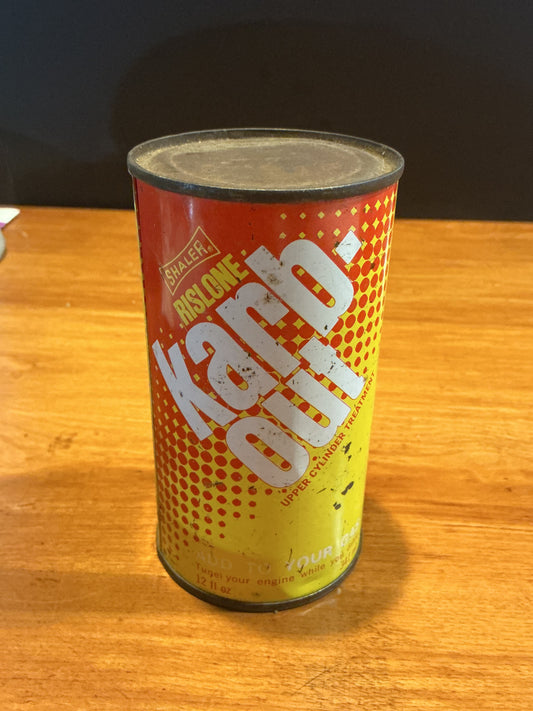 Vintage Rislone KARB-Out Can Full contents