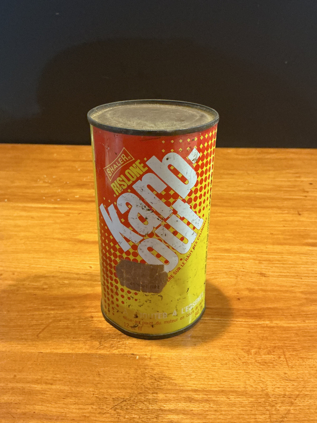 Vintage Rislone KARB-Out Can Full contents