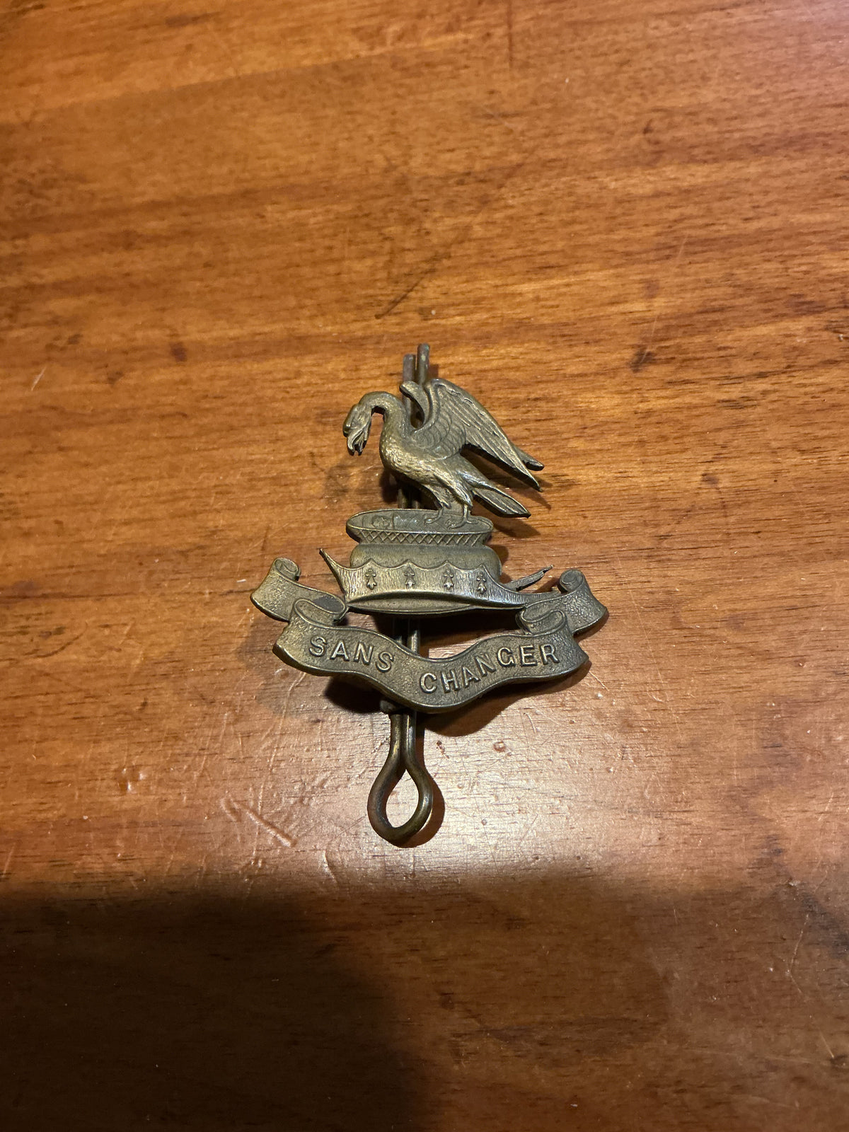WW1 British King's Liverpool Pals Regiment Cap Badge
