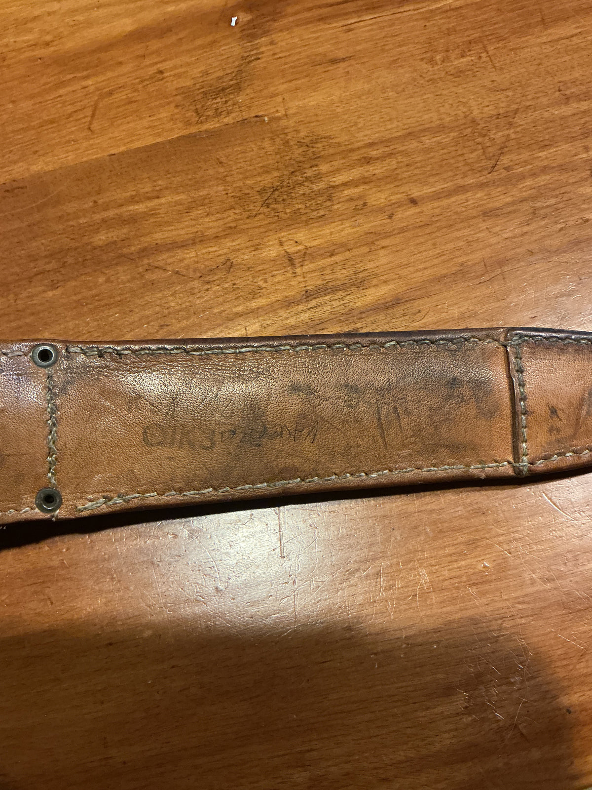 Czech VZ.58 Bayonet with Leather Scabbard