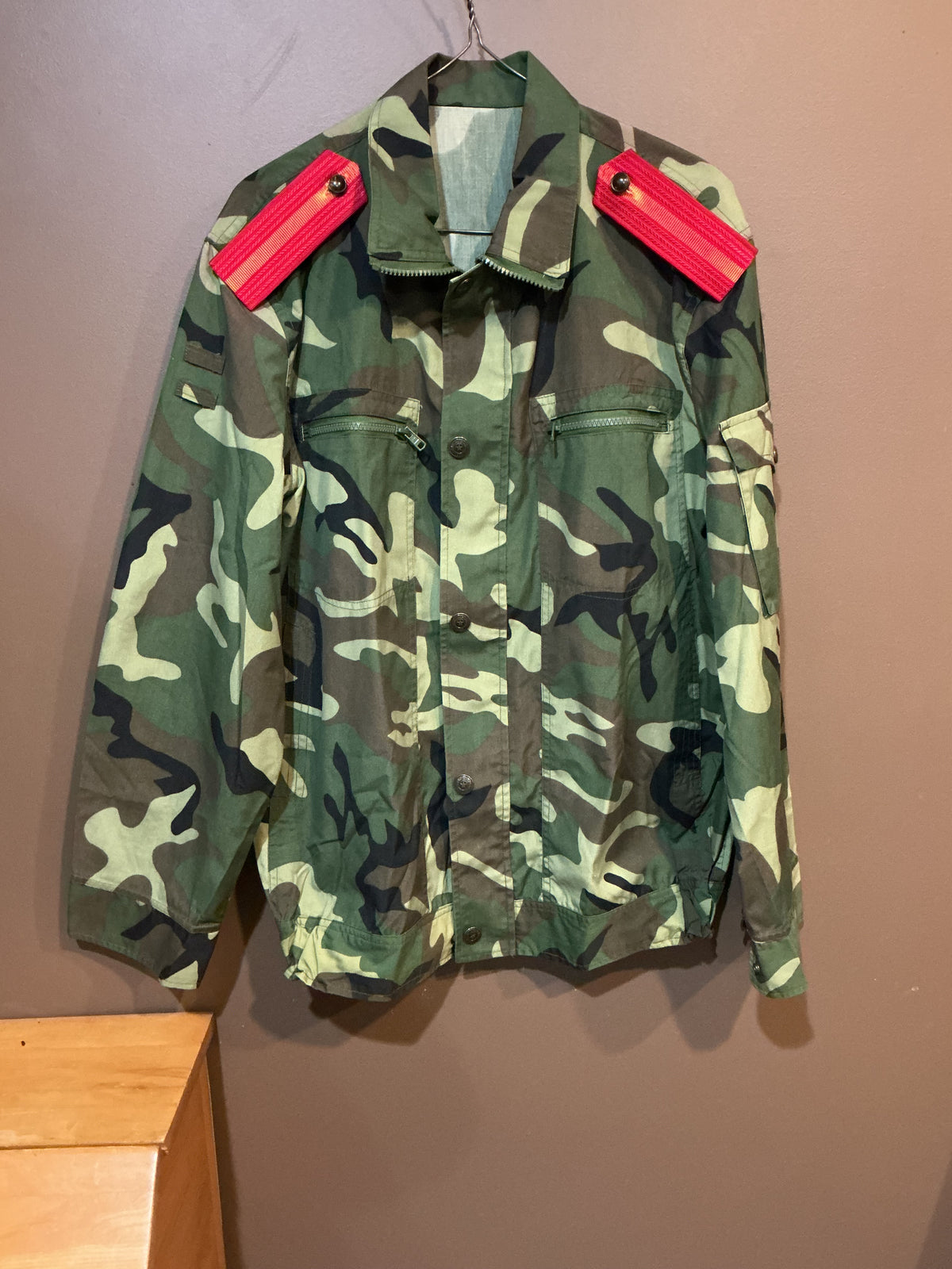 Rare Original China PLA Army ; 87 Type Woodland Camouflage Jacket