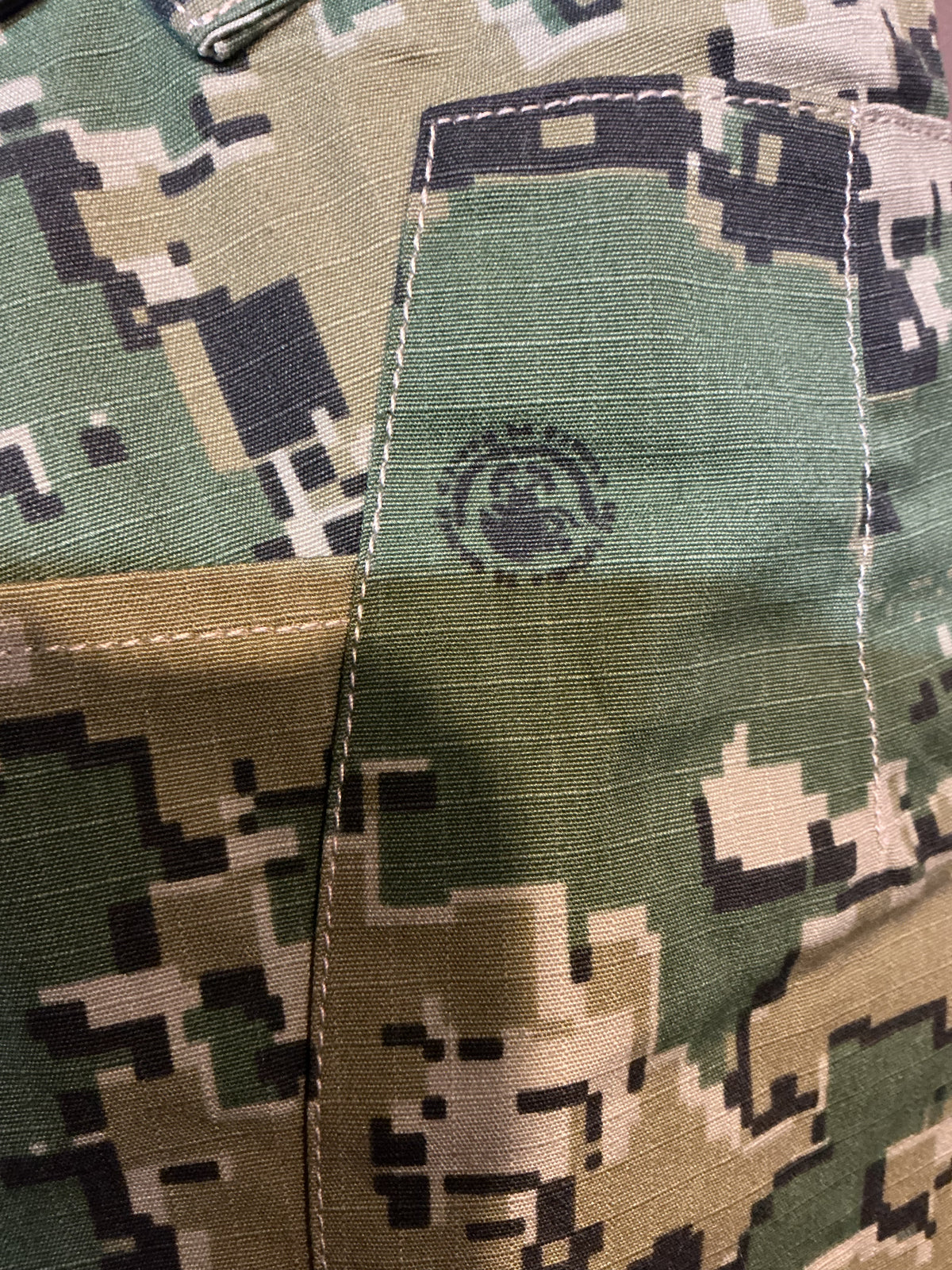 Digital Pattern OTW Shirt and Boonie  Hat Size Medium