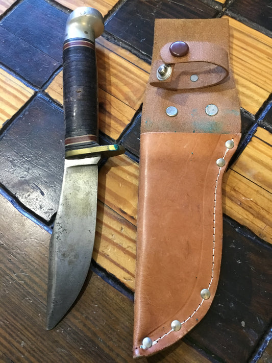 Fixed Blade Knife Hunting Knife 4 1/2 inch Blade