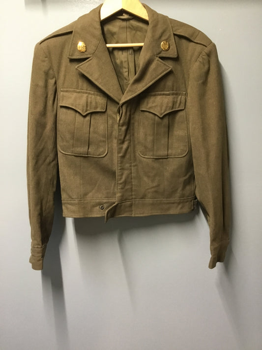 WWII U.S. ARMY ADJUTANT GENERAL'S CORPS M1944 WOOL FIELD JACKET
