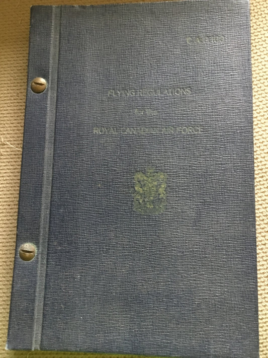 WW11.Flying Regulations for the Royal Canadian Air Force 1940