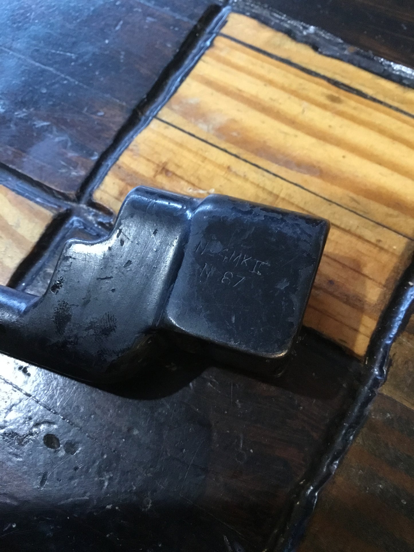 Enfield Spike Bayonet with  Scabbard No.4 MK11