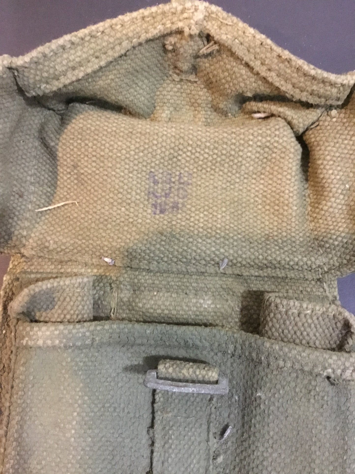 Two Belgian Post War  Clip Pouches , Possibly Bren