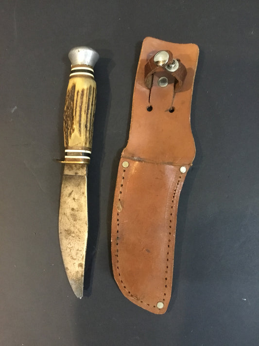 Vintage Lamplough Hunting Knife Solingen Germany