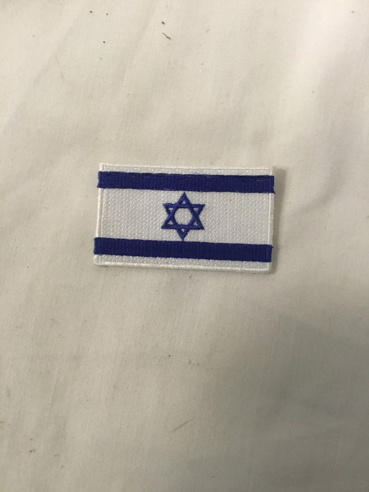 Israeli Sew on Flag Patch 2.5 x 1.5