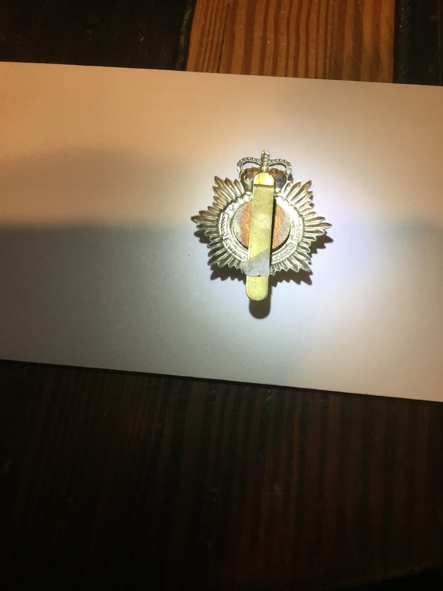 Postwar ,Royal  Canadian engineers hat Badge