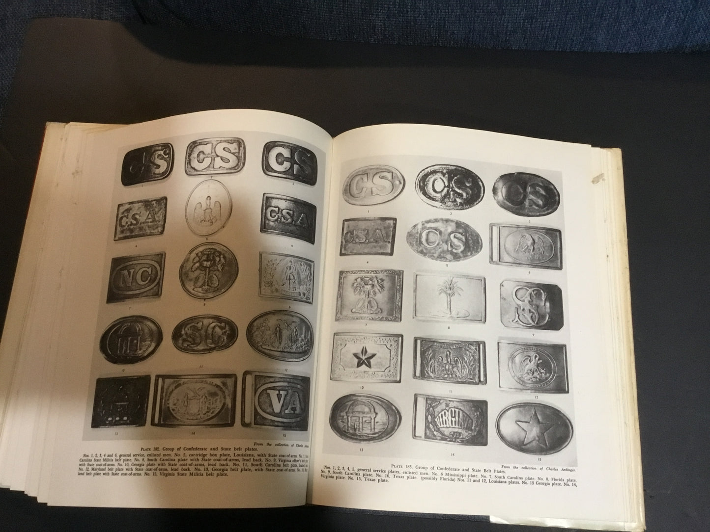 US Civil War Confederate Arms William Albaugh Edward Simmons HC Reference Book