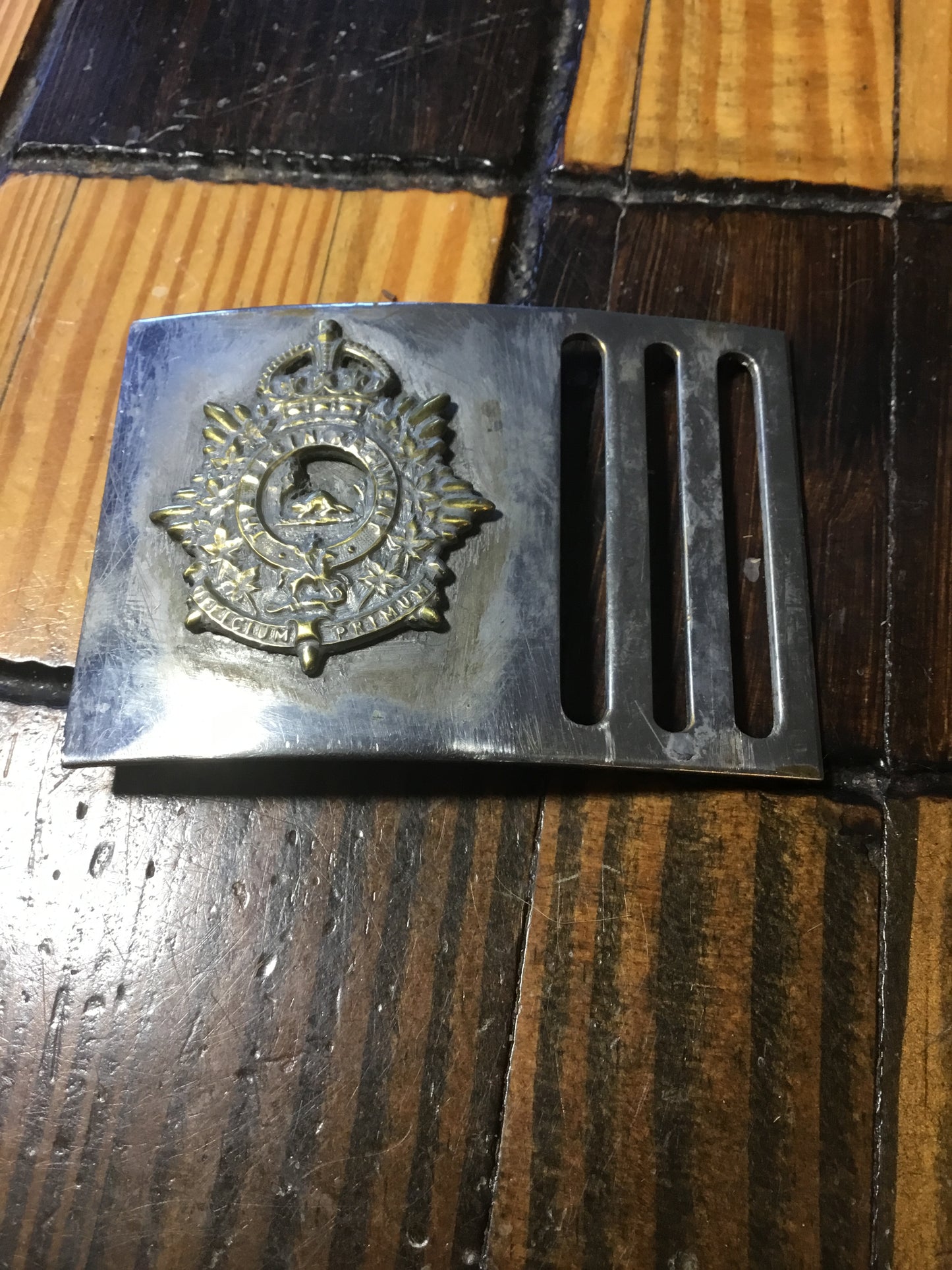 WW11 Canadian Elgin Regiment Belt Buckle