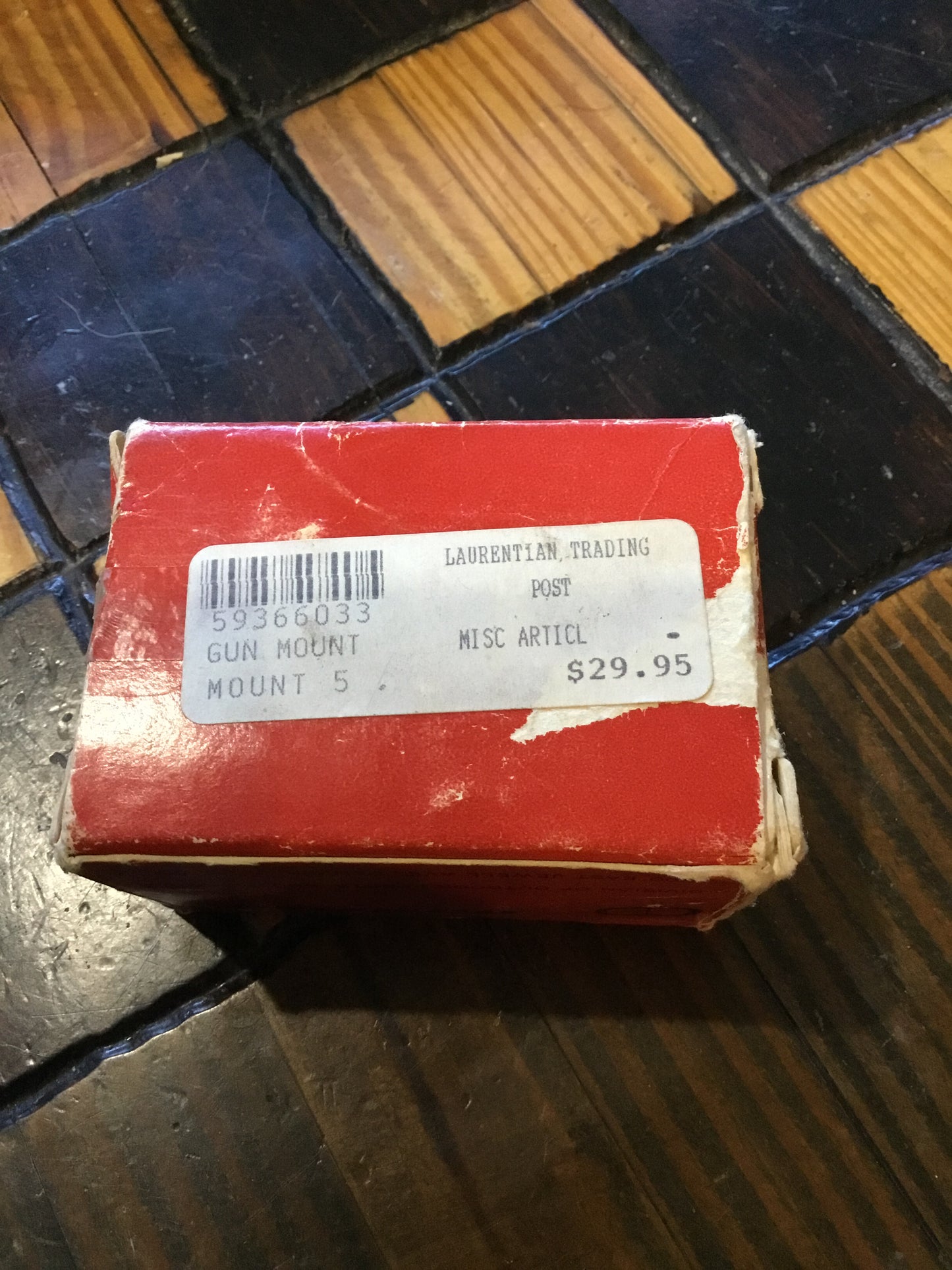 Vintage Redfield 2 Piece Scope Mount Bases with Integral Rings