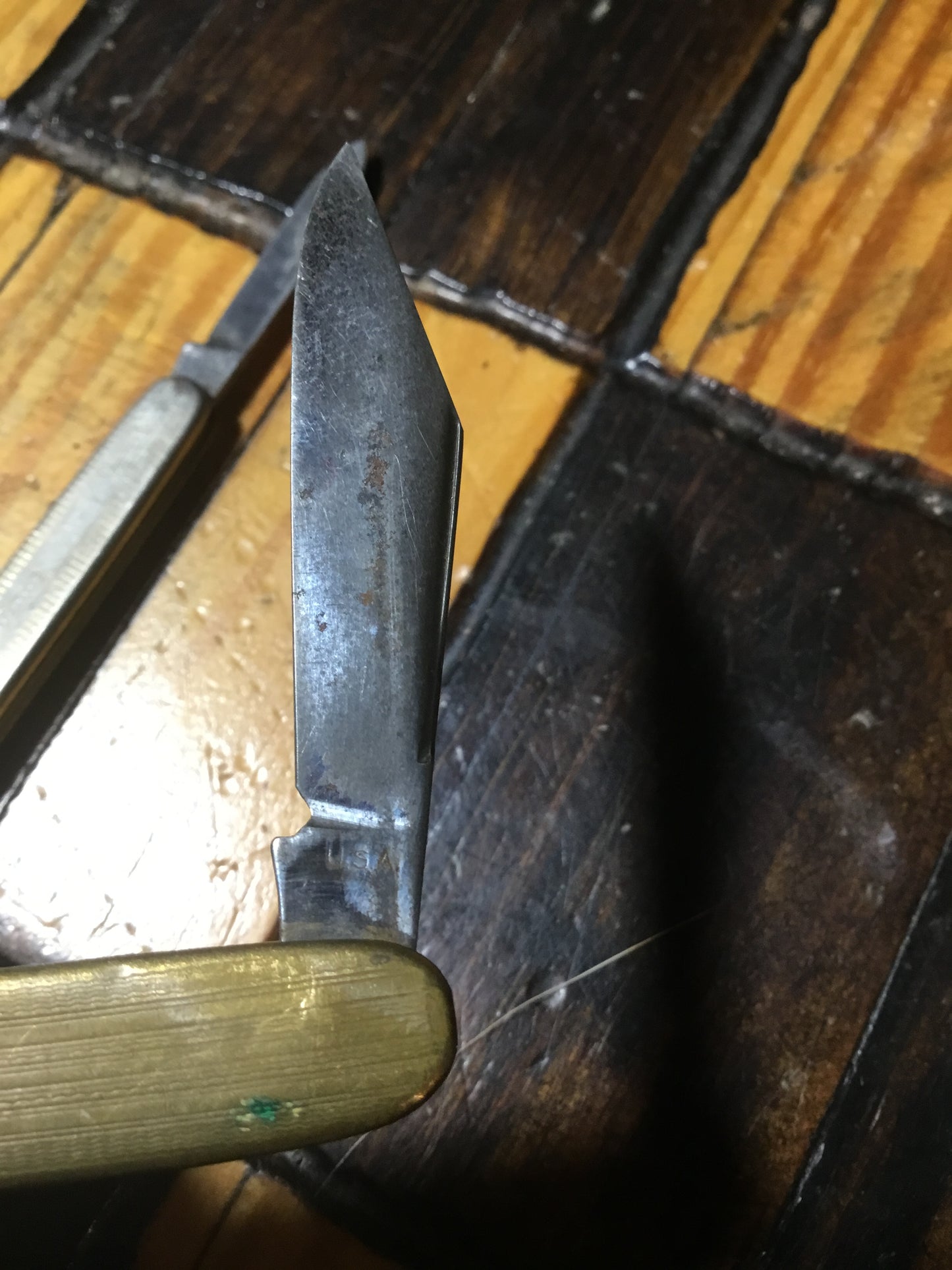 Two Small art nouveau pocket Knives