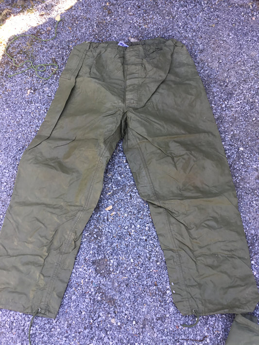 Canadian Military Rain Pants 38 Inches  Plus