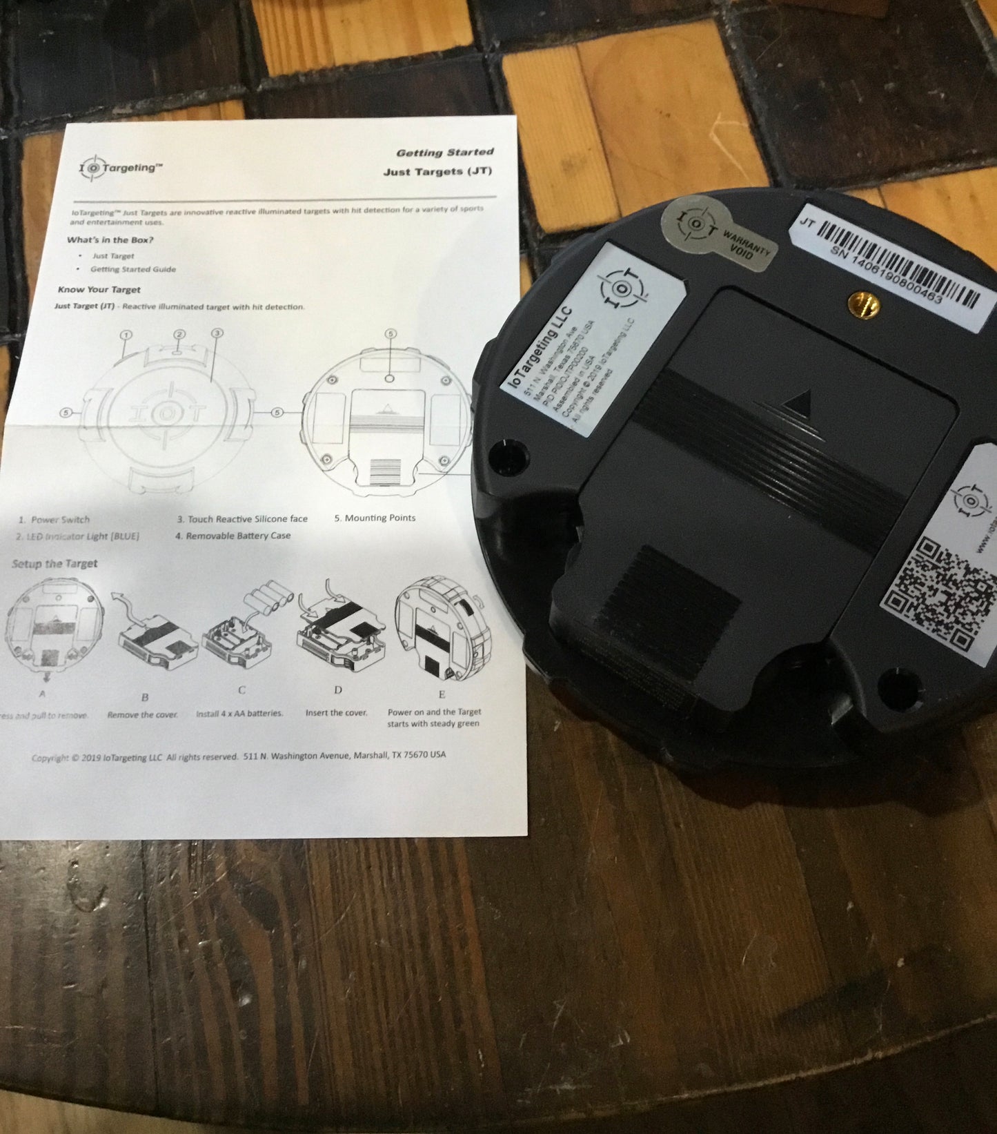 New Wireless Targeting System , led lighting