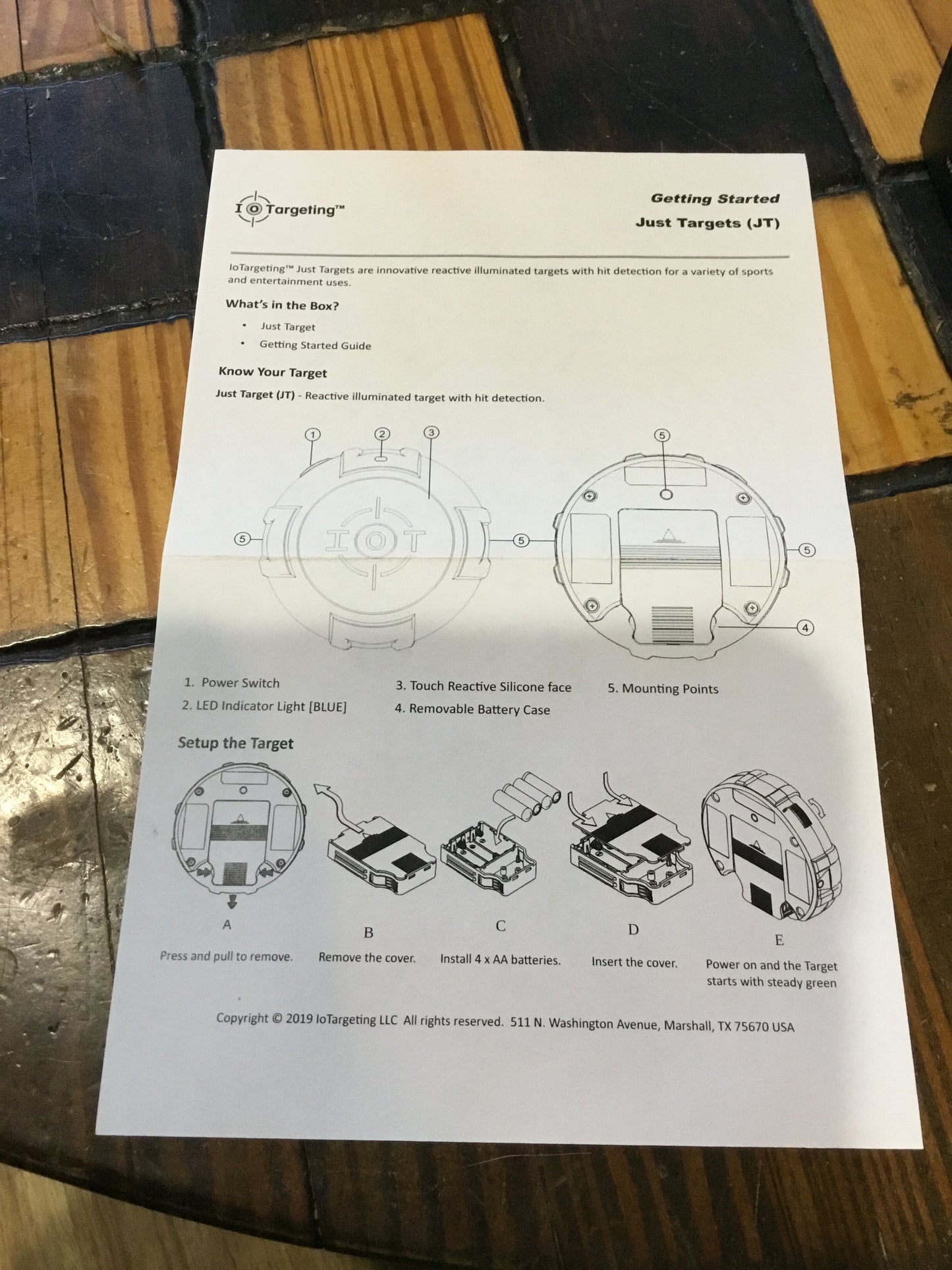 New Wireless Targeting System , led lighting