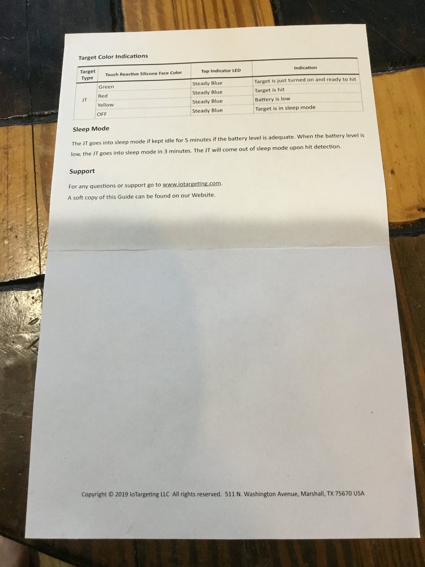 New Wireless Targeting System , led lighting