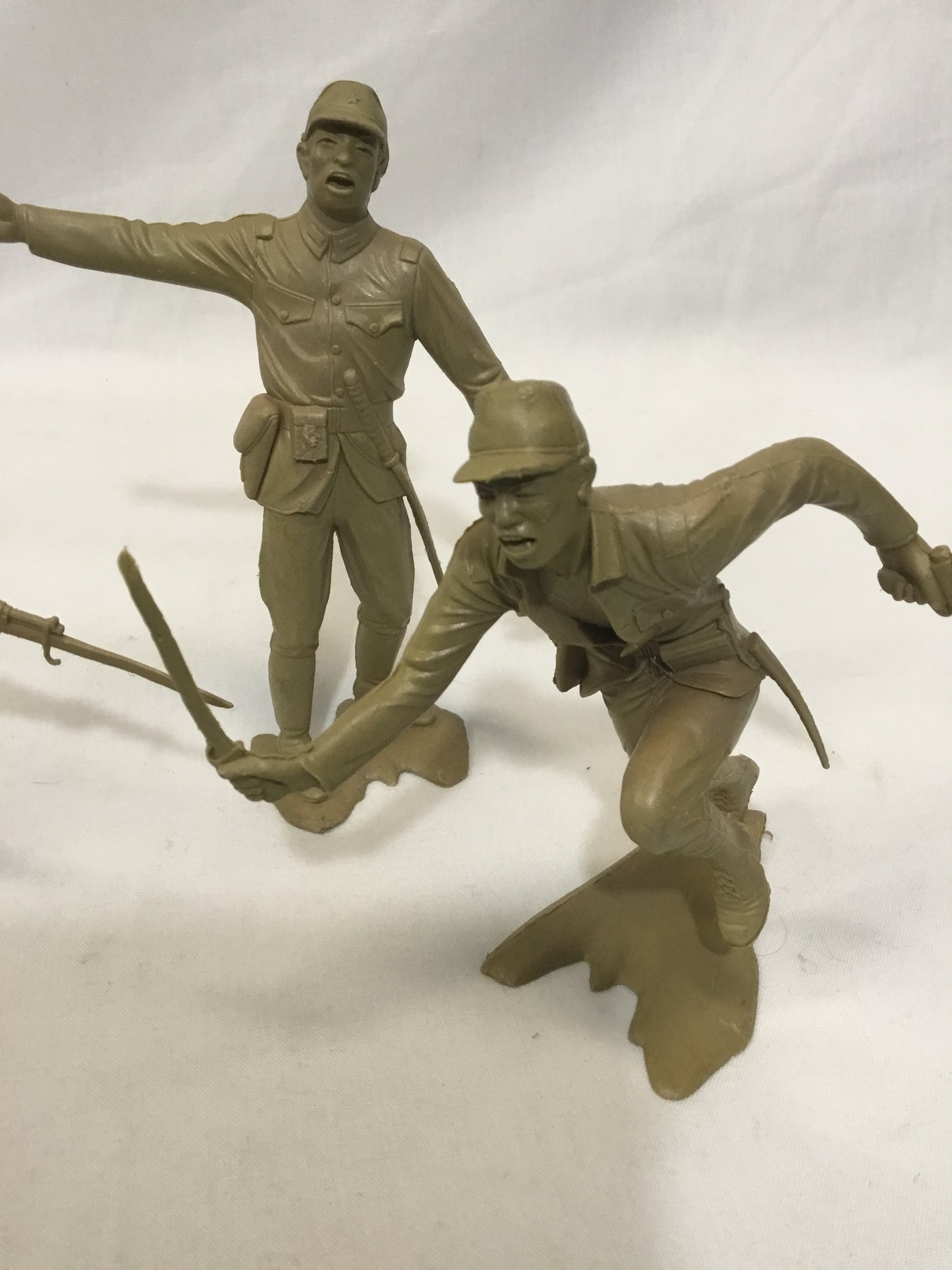 Lot of three Louis Marx ,  Japanese Soldiers ,6 inch figures 1963