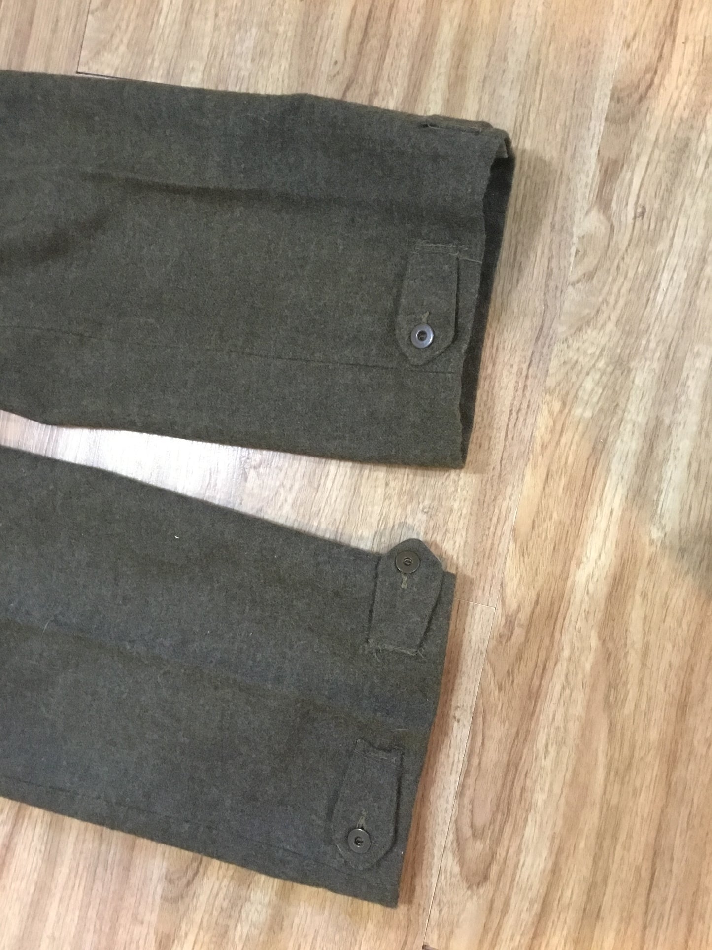 Post War Canadian Wool Battle Dress Pants Waist 32 inches