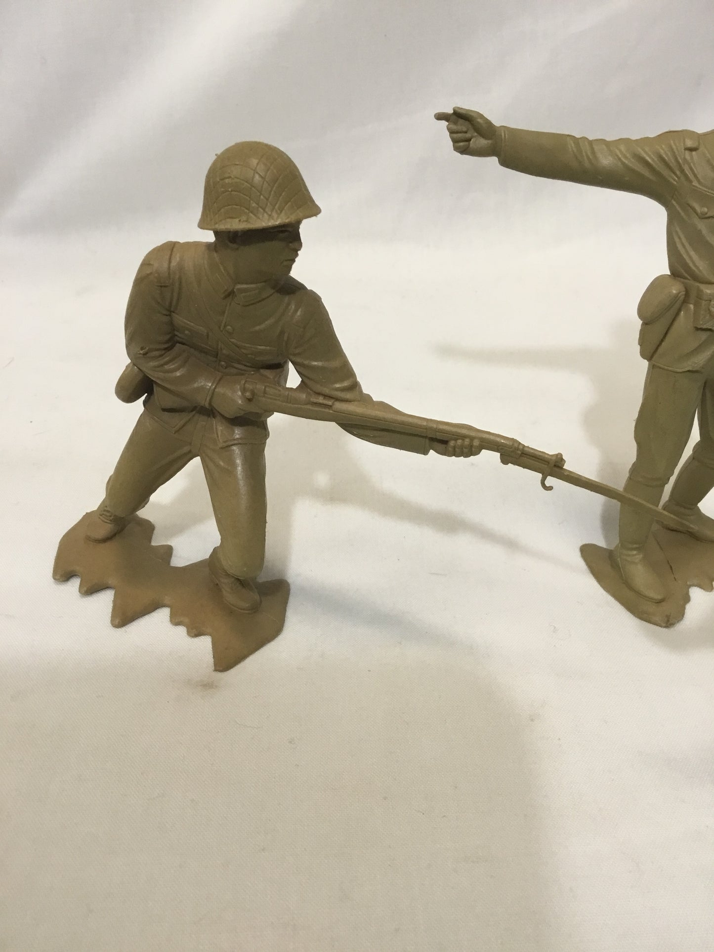 Lot of three Louis Marx ,  Japanese Soldiers ,6 inch figures 1963