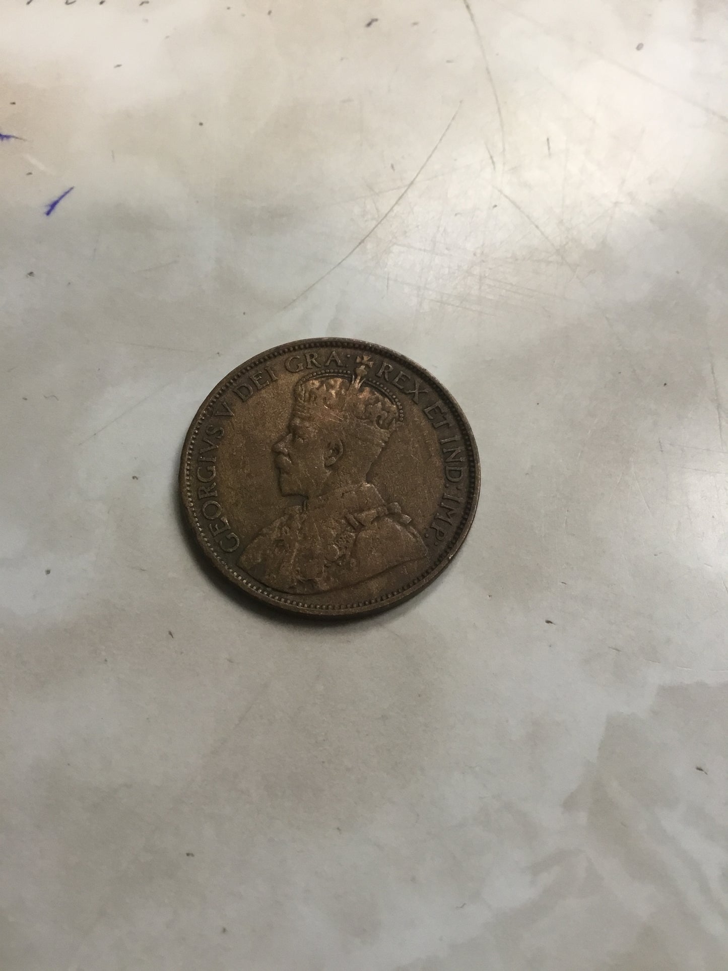 1912 Canada Large Cent George V