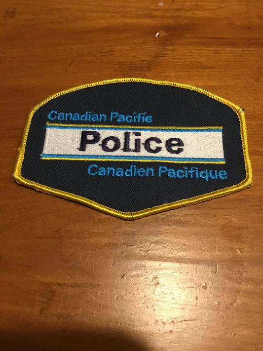 Canadian Pacific Police 1st Issue Shoulder Patch