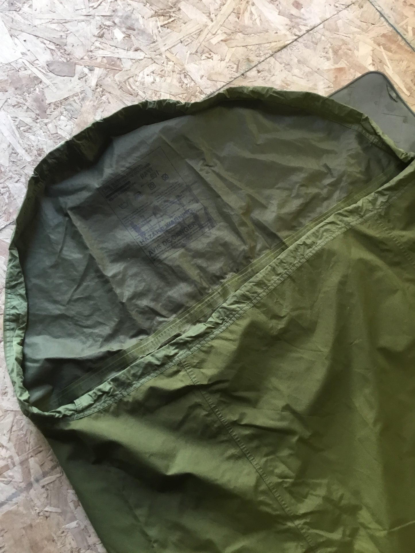Canadian Forces Bivy bag zippered type with draw string