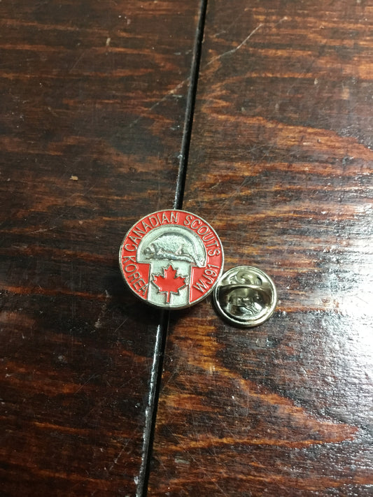Korean / Canada World Jamboree 1991 Scout Pin