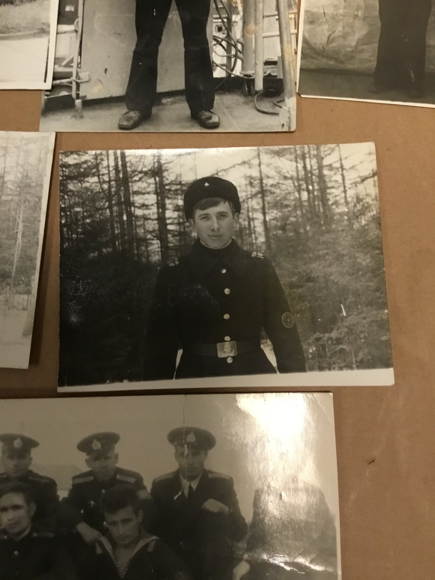 Lot of 6 Post War Russian Soldier Photos