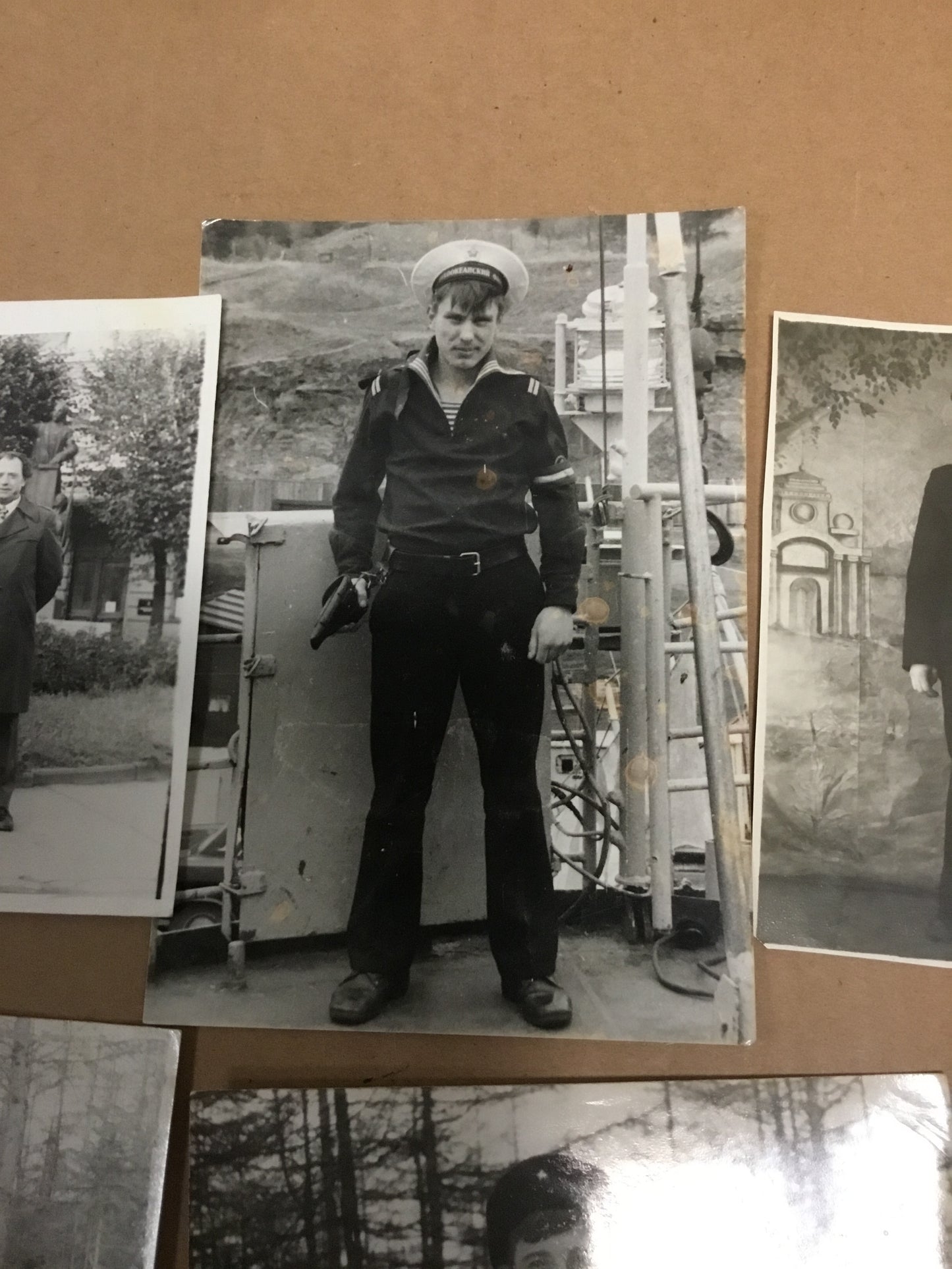 Lot of 6 Post War Russian Soldier Photos