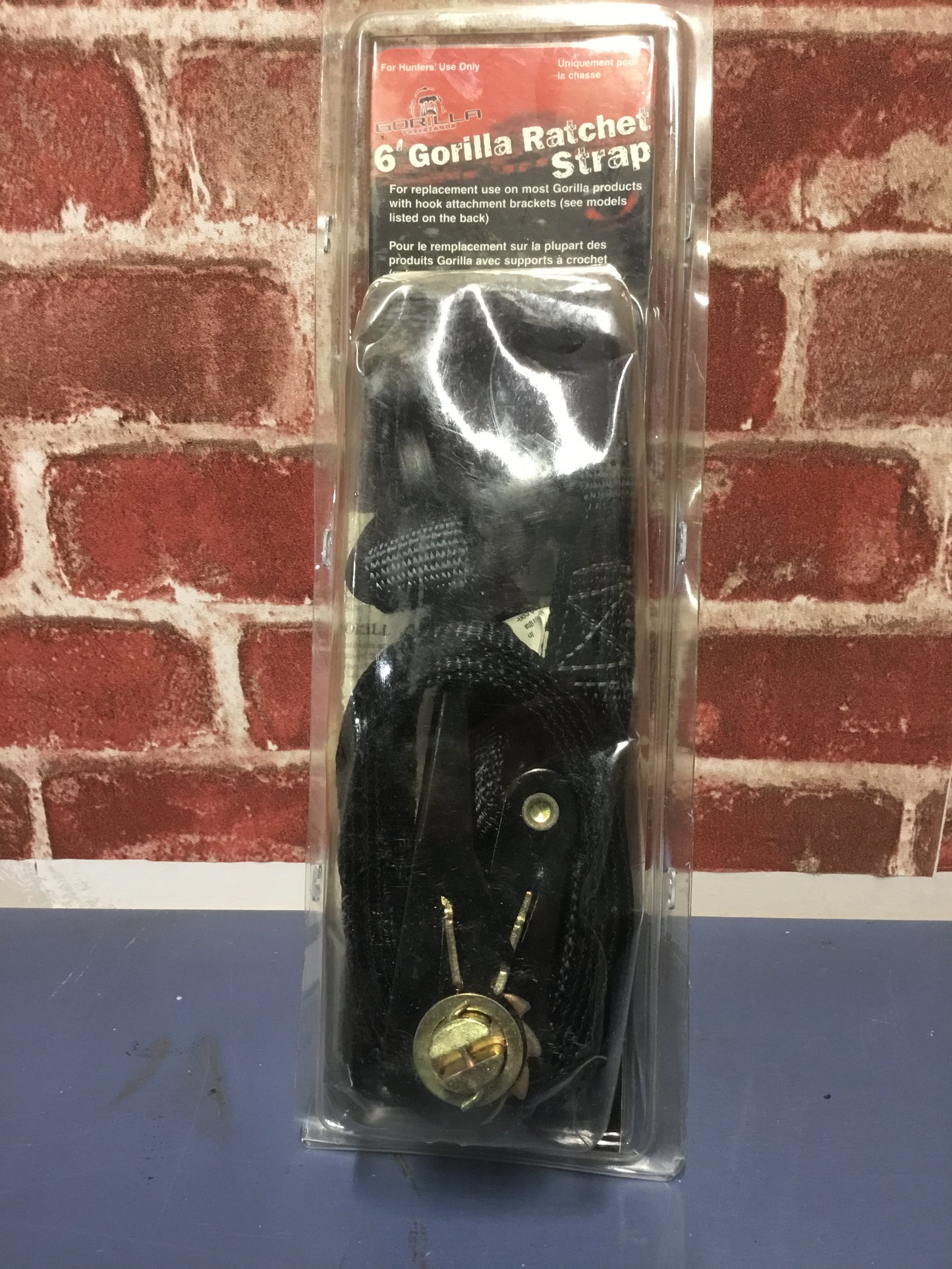 New 6 Foot Gorilla Ratchet Strap , for Hunters Tree Stand