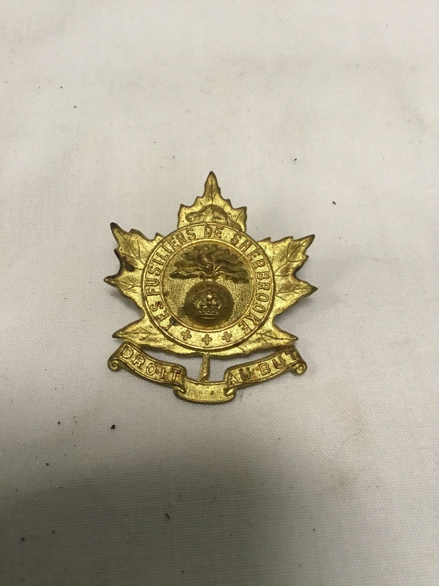 Canadian Forces Sherbrooke Fusiliers Cap Badge