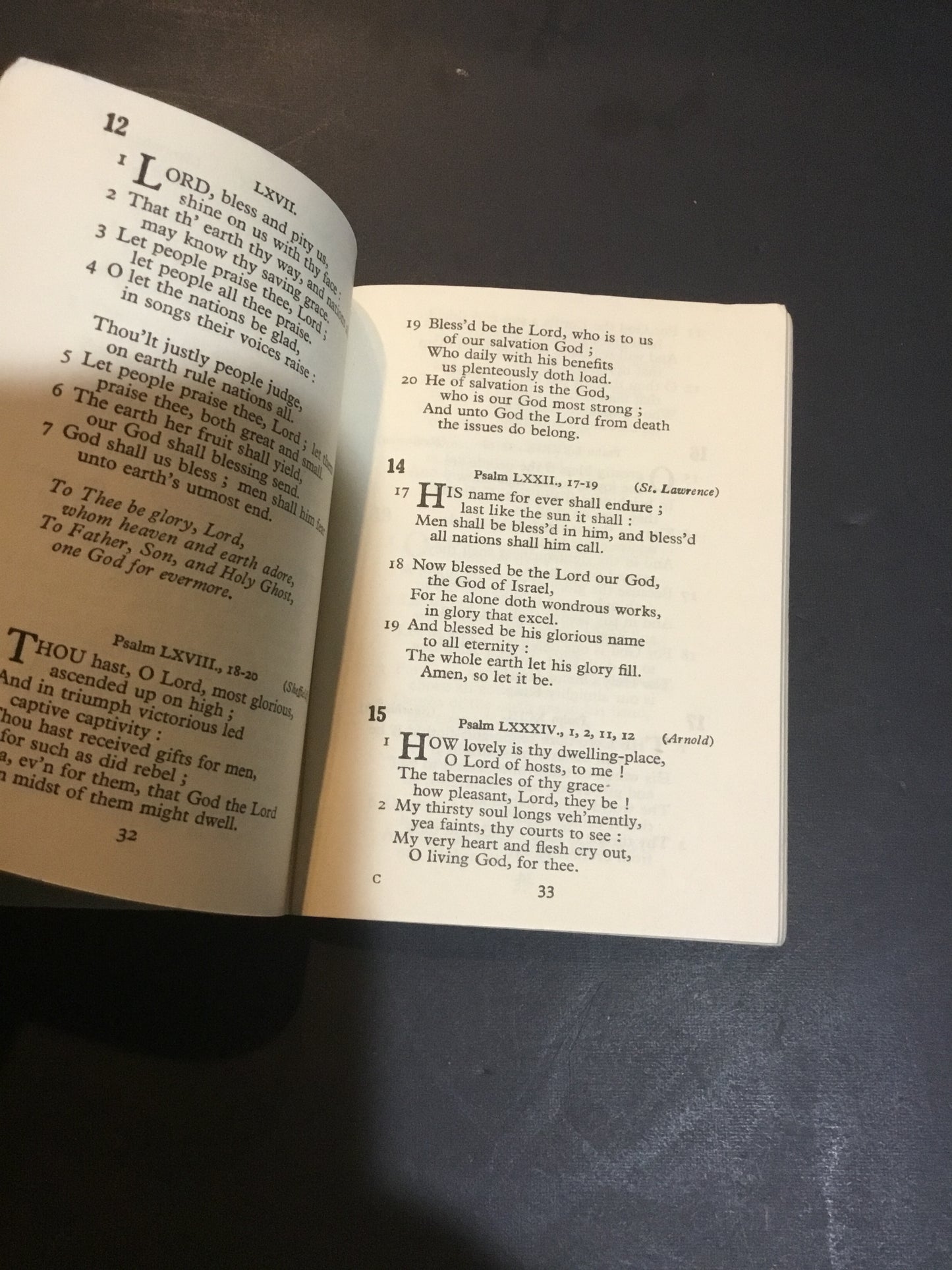 Scottish Service Book 1935 for H.M. Forces pocket size