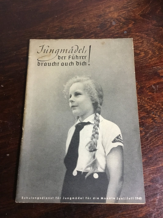 1940 Hitler Youth Training Booklet, Original