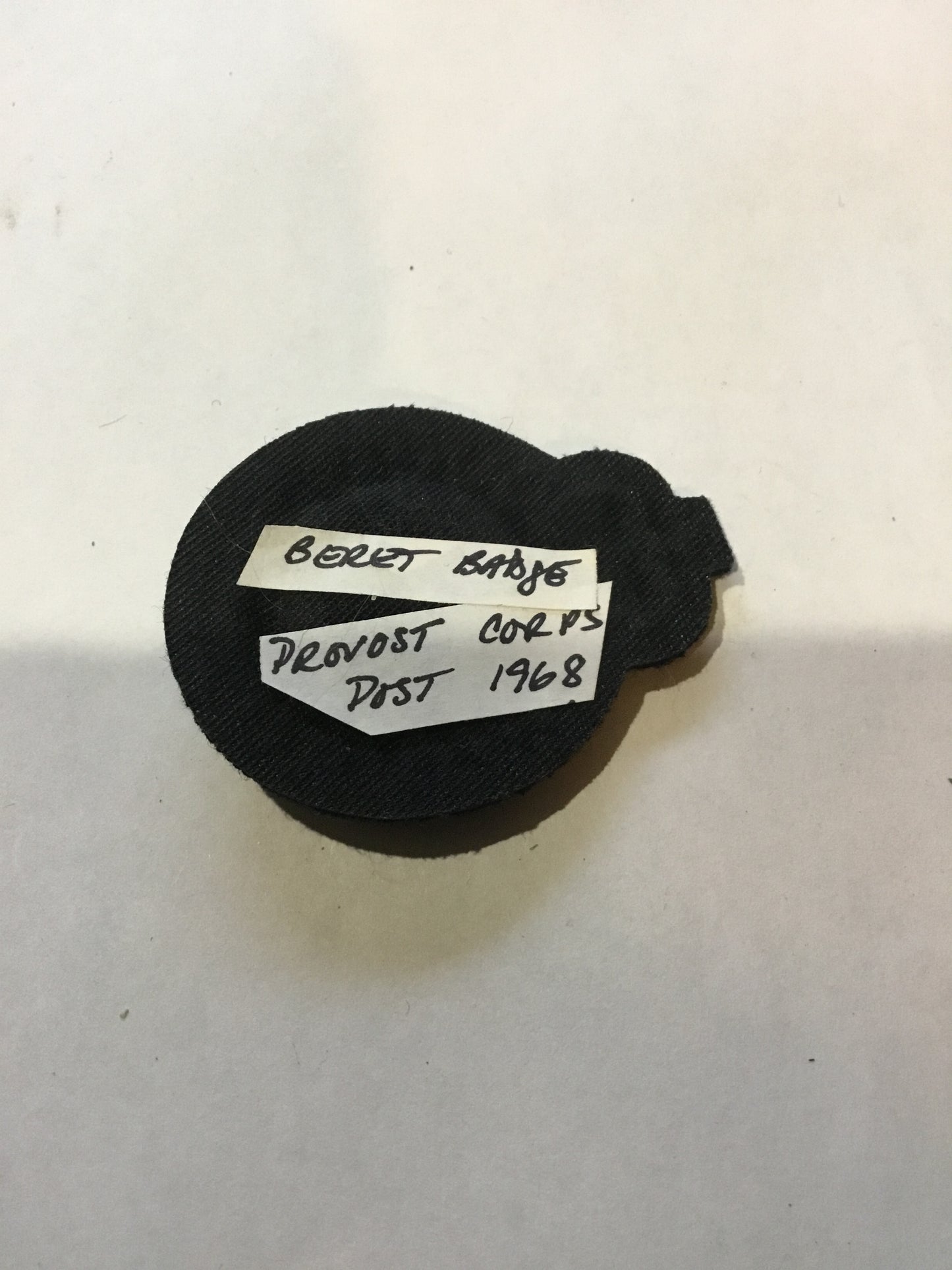 Canadian Military Police MP Beret Badge , Queens crown