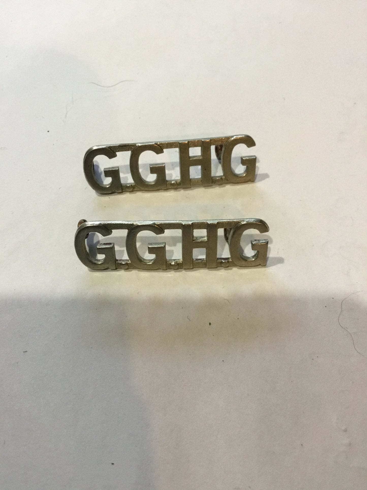 Pair Canadian GGHG Governor Generals Horse Guards Shoulder Titles Insignia