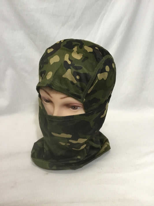 New Woodland pattern camouflage Face Mask