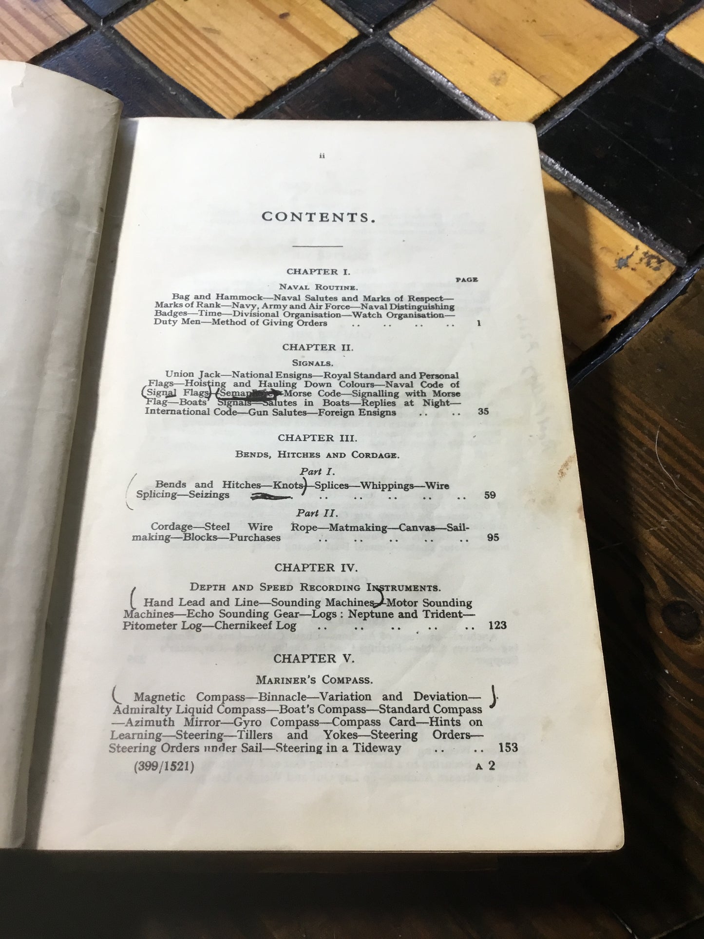 Manual of a Steamship 1937 Volume 1