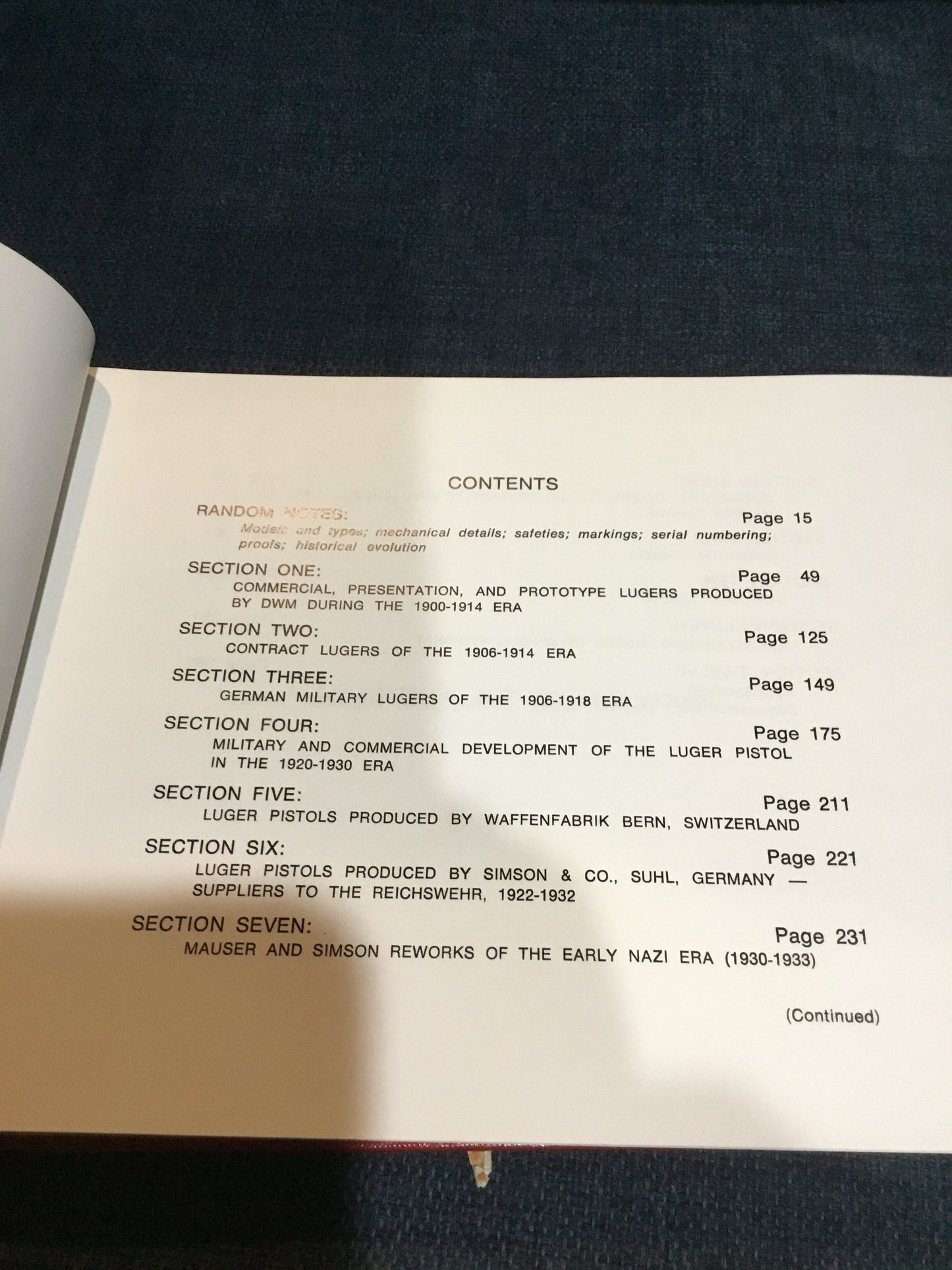 LUGERS AT RANDOM  by Charles Kenyon Jr.